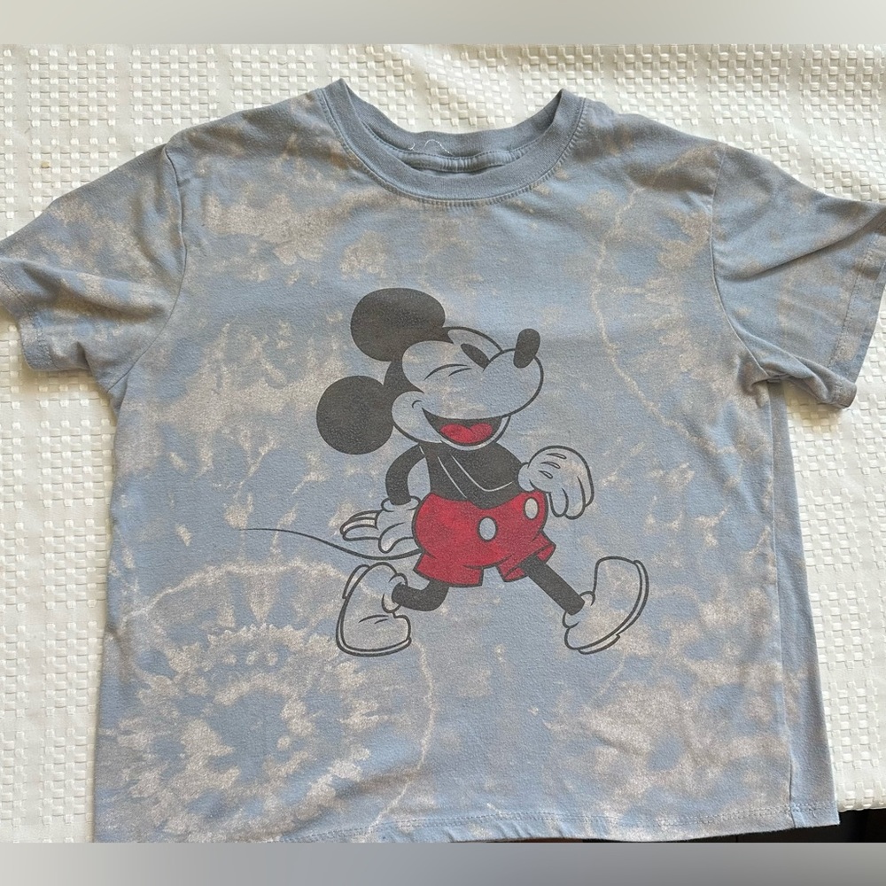 Mickey mouse blue t-shirt